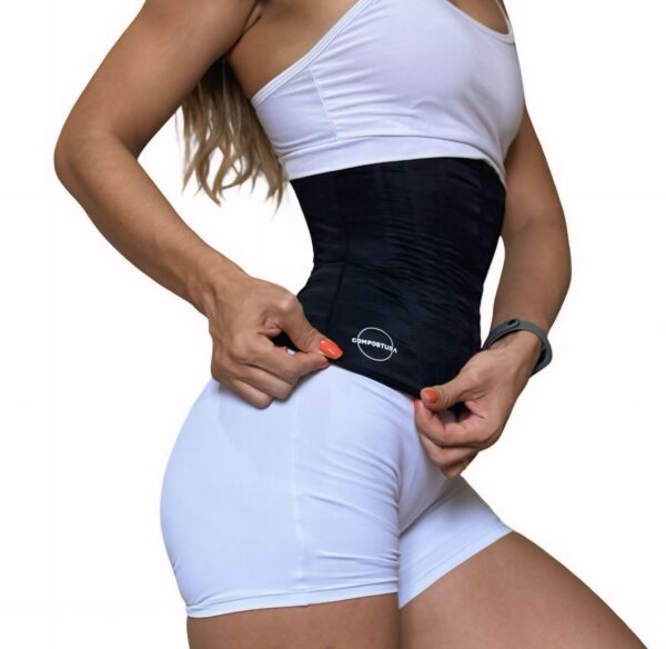 Cinta Modeladora Pro Comp Feminina Compostura 3 Ajustes - Imagem 2